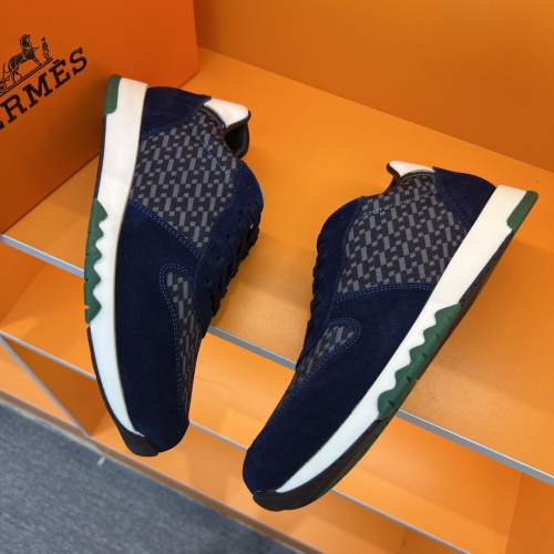 Replica Hermes Casual Shoes For Men #1082901 $80.00 USD for Wholesale