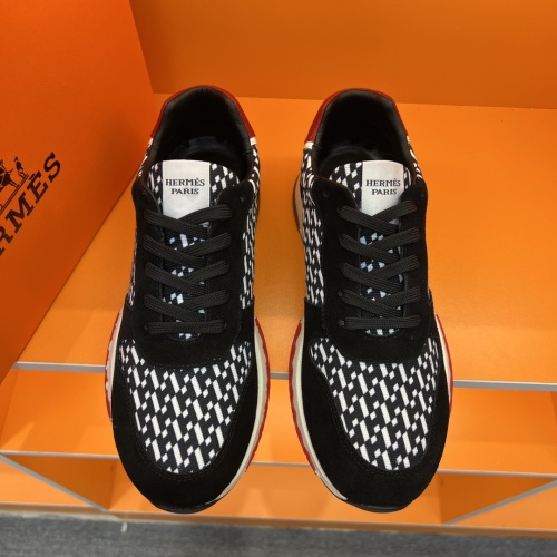 Replica Hermes Casual Shoes For Men #1082902 $80.00 USD for Wholesale
