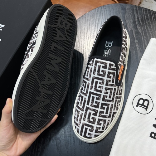 Replica Balmain Casual Shoes For Men #1082935 $76.00 USD for Wholesale