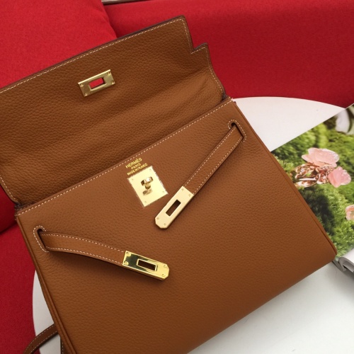 Replica Hermes AAA Quality Messenger Bags For Women #1082970 $96.00 USD for Wholesale