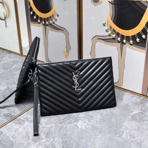 Yves Saint Laurent AAA Quality Wallets For Women #1083157 $68.00 USD, Wholesale Replica Yves Saint Laurent AAA Wallets