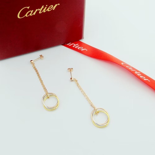 Replica Cartier Earrings For Women #1083169 $27.00 USD for Wholesale