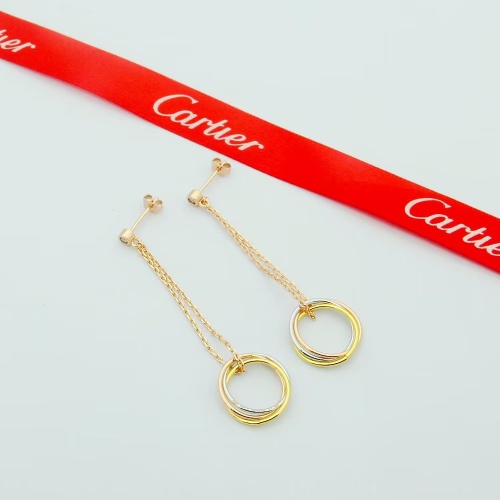 Replica Cartier Earrings For Women #1083169 $27.00 USD for Wholesale