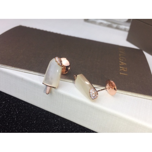 Replica Bvlgari Earrings For Women #1083241 $27.00 USD for Wholesale