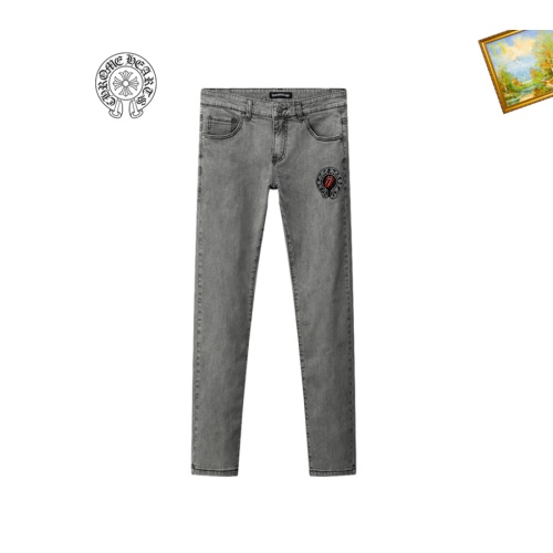 Chrome Hearts Jeans For Men #1083315 $48.00 USD, Wholesale Replica Chrome Hearts Jeans
