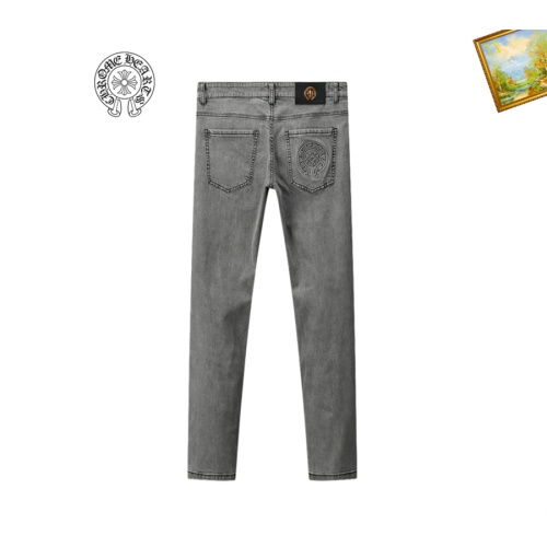 Replica Chrome Hearts Jeans For Men #1083315 $48.00 USD for Wholesale