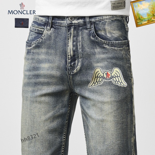 Replica Moncler Jeans For Men #1083361 $40.00 USD for Wholesale