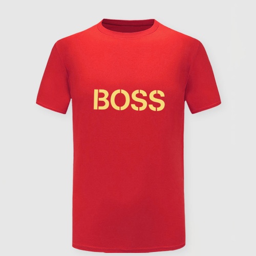 Boss T-Shirts Short Sleeved For Men #1083436 $25.00 USD, Wholesale Replica Boss T-Shirts