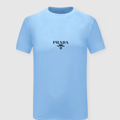 Prada T-Shirts Short Sleeved For Men #1083491
