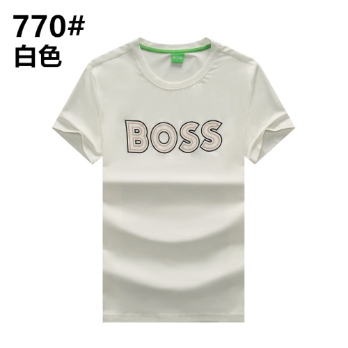Boss T-Shirts Short Sleeved For Men #1083505 $23.00 USD, Wholesale Replica Boss T-Shirts