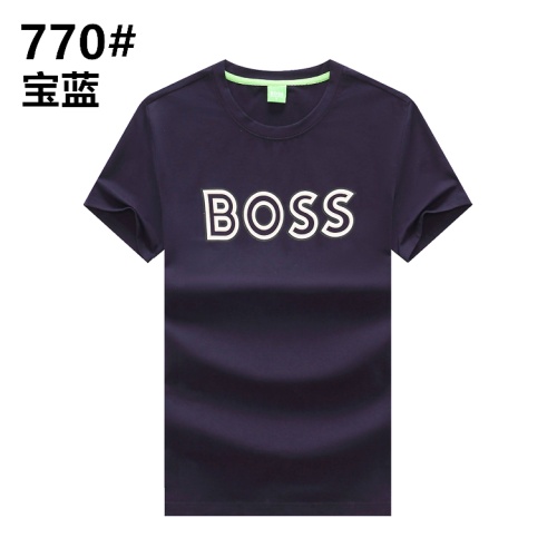 Boss T-Shirts Short Sleeved For Men #1083506 $23.00 USD, Wholesale Replica Boss T-Shirts