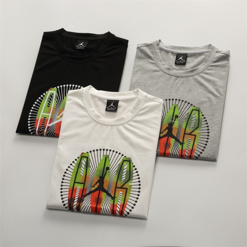 Replica Jordan T-Shirts Short Sleeved For Men #1083508 $23.00 USD for Wholesale