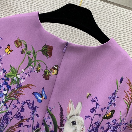 Replica Dolce & Gabbana Dresses Short Sleeved For Women #1083620 $108.00 USD for Wholesale