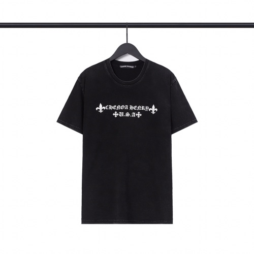 Replica Chrome Hearts T-Shirts Short Sleeved For Men #1083629 $34.00 USD for Wholesale