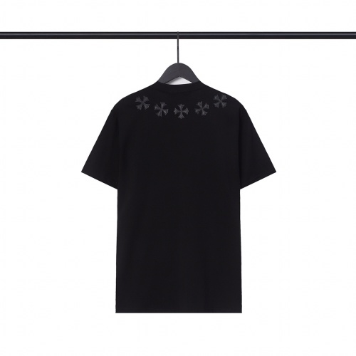 Replica Chrome Hearts T-Shirts Short Sleeved For Men #1083666 $34.00 USD for Wholesale