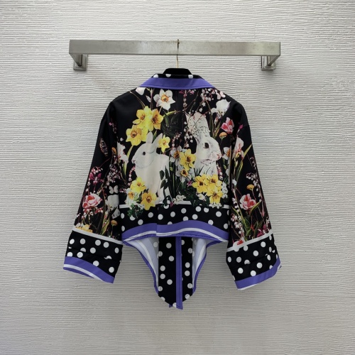 Replica Dolce & Gabbana D&G Tracksuits Long Sleeved For Women #1083693 $108.00 USD for Wholesale