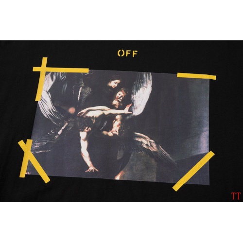 Replica Off-White T-Shirts Short Sleeved For Men #1083713 $27.00 USD for Wholesale