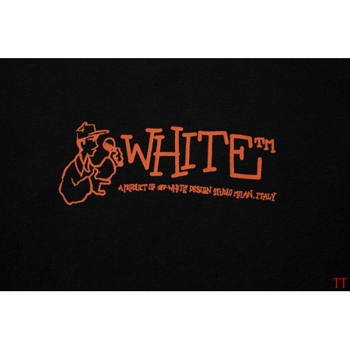 Replica Off-White T-Shirts Short Sleeved For Men #1083723 $27.00 USD for Wholesale