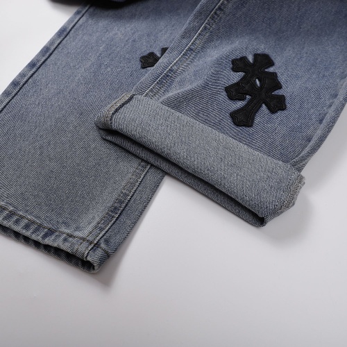 Replica Chrome Hearts Jeans For Men #1083770 $48.00 USD for Wholesale