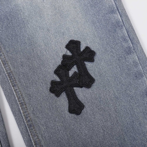 Replica Chrome Hearts Jeans For Men #1083771 $48.00 USD for Wholesale