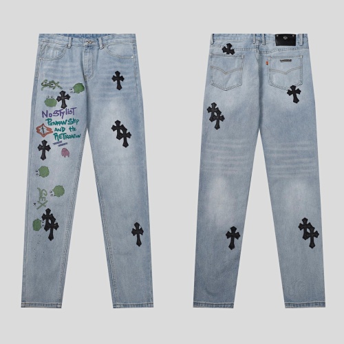 Chrome Hearts Jeans For Men #1083772 $48.00 USD, Wholesale Replica Chrome Hearts Jeans