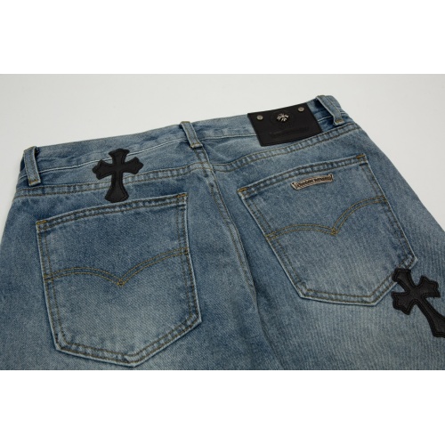 Replica Chrome Hearts Jeans For Men #1083919 $39.00 USD for Wholesale