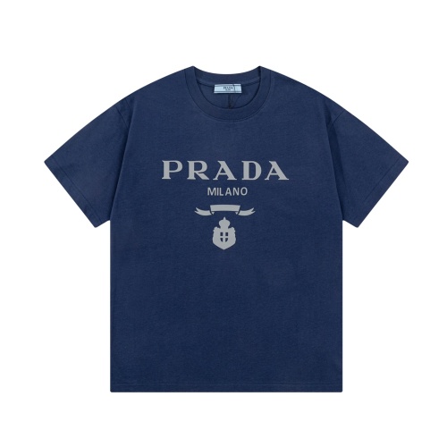 Prada T-Shirts Short Sleeved For Unisex #1084102