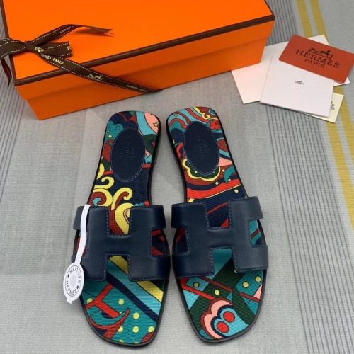 Replica Hermes Slippers For Women #1084111 $82.00 USD for Wholesale