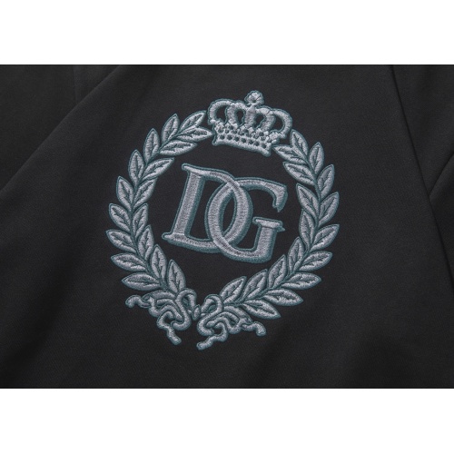 Replica Dolce & Gabbana D&G Hoodies Long Sleeved For Men #1084173 $45.00 USD for Wholesale