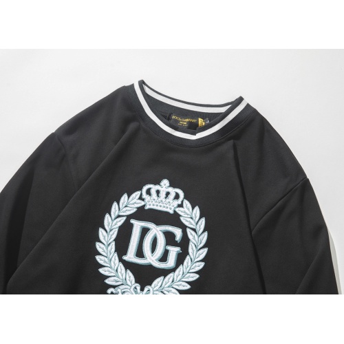 Replica Dolce & Gabbana D&G Hoodies Long Sleeved For Men #1084173 $45.00 USD for Wholesale