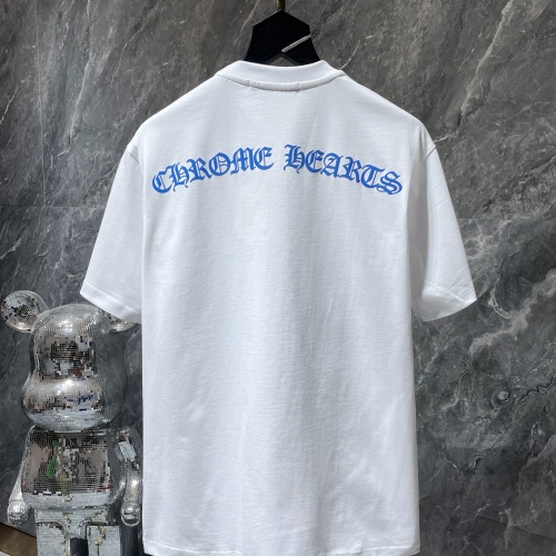 Replica Chrome Hearts T-Shirts Short Sleeved For Unisex #1084238 $34.00 USD for Wholesale