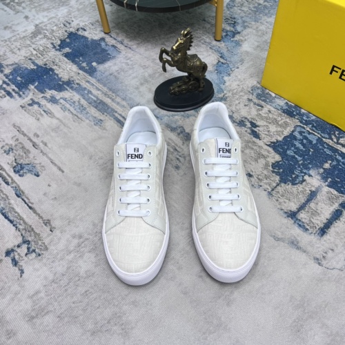 Replica Fendi Casual Shoes For Men #1084342 $76.00 USD for Wholesale