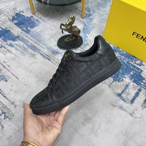 Replica Fendi Casual Shoes For Men #1084344 $76.00 USD for Wholesale