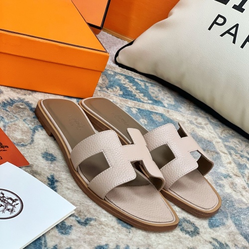 Replica Hermes Slippers For Women #1084359 $64.00 USD for Wholesale