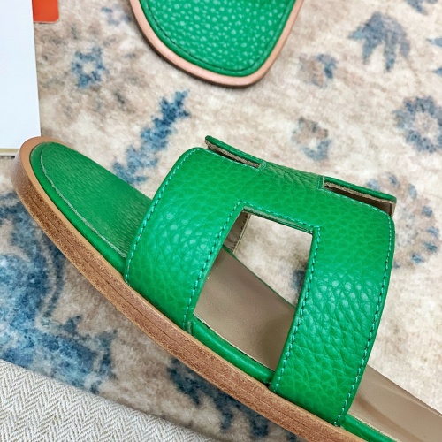 Replica Hermes Slippers For Women #1084360 $64.00 USD for Wholesale