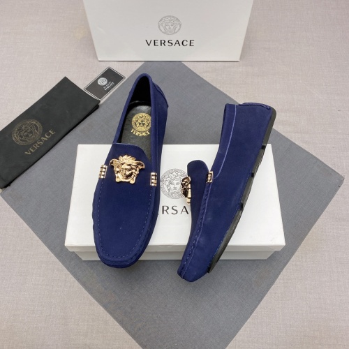 Versace Leather Shoes For Men #1084394
