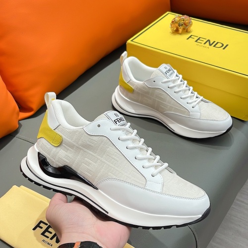 Replica Fendi Casual Shoes For Men #1084452 $80.00 USD for Wholesale