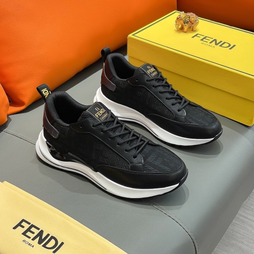 Replica Fendi Casual Shoes For Men #1084453 $80.00 USD for Wholesale