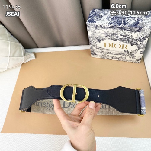 Replica Christian Dior AAA Quality Belts For Women #1084463 $76.00 USD for Wholesale