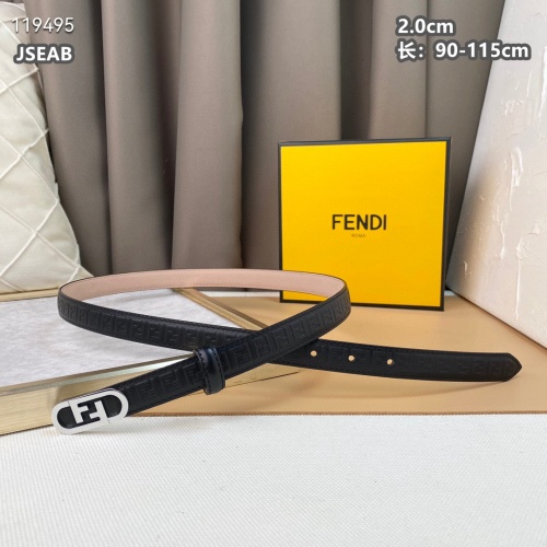 Replica Fendi AAA Quality Belts For Women #1084464 $48.00 USD for Wholesale