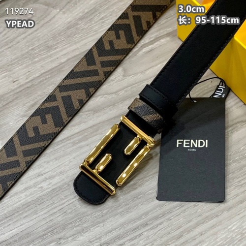 Replica Fendi AAA Quality Belts For Women #1084472 $56.00 USD for Wholesale