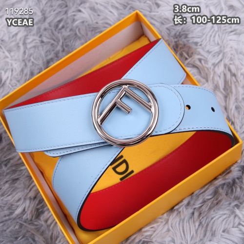 Replica Fendi AAA Quality Belts For Men #1084487 $60.00 USD for Wholesale