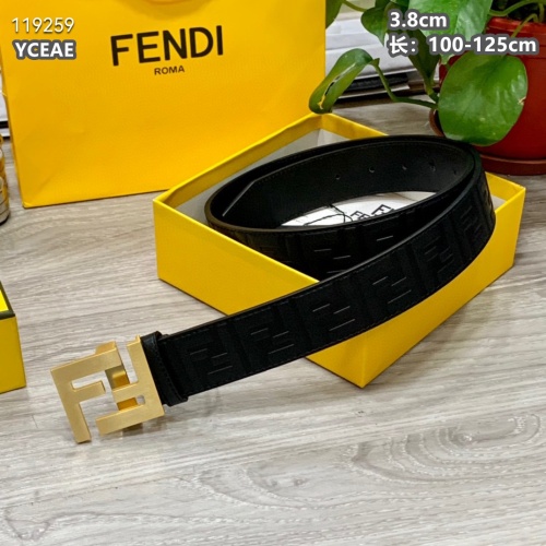 Fendi AAA Quality Belts For Men #1084491 $60.00 USD, Wholesale Replica Fendi AAA Quality Belts