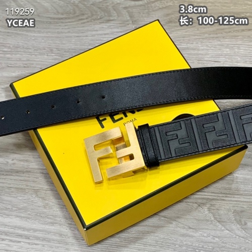 Replica Fendi AAA Quality Belts For Men #1084491 $60.00 USD for Wholesale