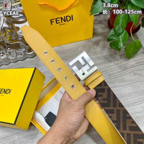Replica Fendi AAA Quality Belts For Men #1084495 $60.00 USD for Wholesale