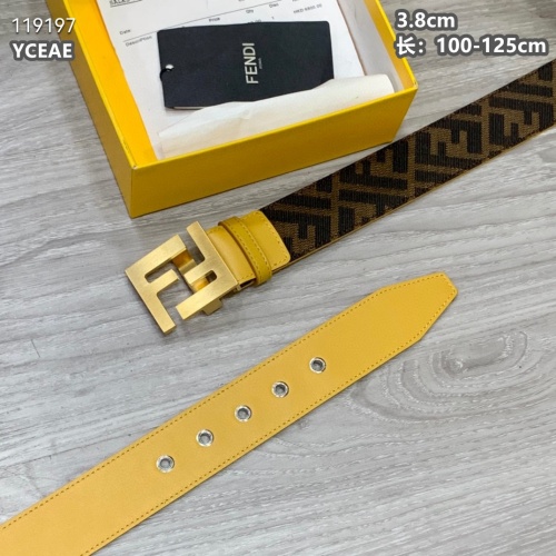 Replica Fendi AAA Quality Belts For Men #1084496 $60.00 USD for Wholesale