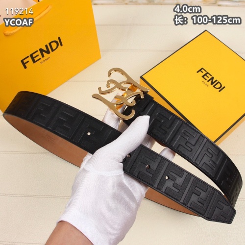 Replica Fendi AAA Quality Belts For Men #1084500 $64.00 USD for Wholesale