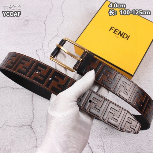 Replica Fendi AAA Quality Belts For Men #1084502 $64.00 USD for Wholesale
