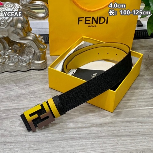 Replica Fendi AAA Quality Belts For Men #1084503 $60.00 USD for Wholesale