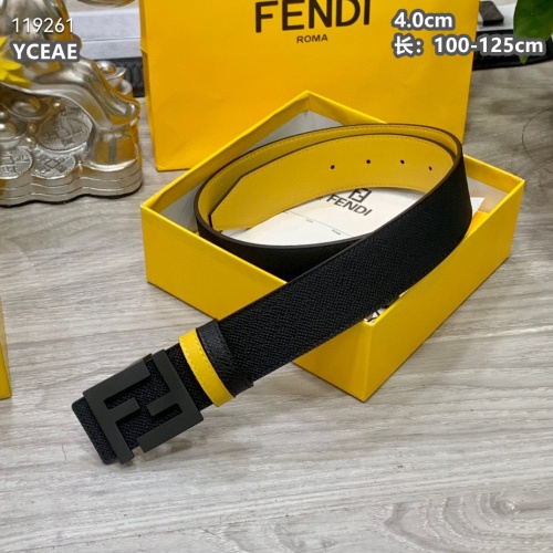Replica Fendi AAA Quality Belts For Men #1084504 $60.00 USD for Wholesale